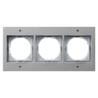 Gira TX-44 Алюминий Рамка 3-ая (G21365)