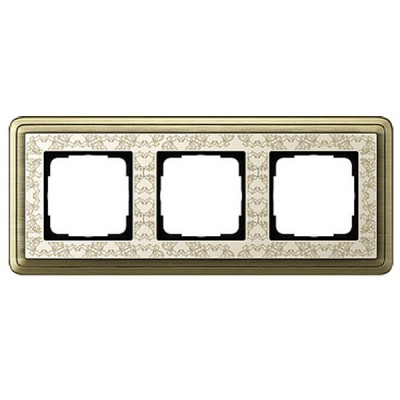 Gira ClassiX Art Бронза/Кремовый Рамка 3-ая (G213663)