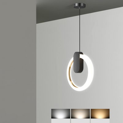 Подвесной светильник GINA D20 Black Трехцветный свет ImperiumLoft 213672-23