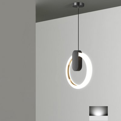 Подвесной светильник GINA D20 Black 4000К ImperiumLoft 213673-23