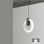 Подвесной светильник GINA D20 Black 4000К ImperiumLoft 213673-23