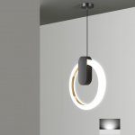 Подвесной светильник GINA D30 Black 4000К ImperiumLoft 213674-23