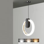 Подвесной светильник GINA D30 Black Трехцветный свет ImperiumLoft 213675-23