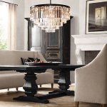 Люстра RH 1920s Odeon Clear Glass Fringe Chandelier D110 ImperiumLoft 213688-22