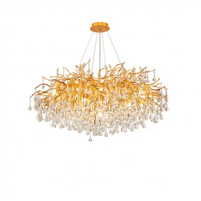 Люстра Droplet Chandelier circle D65 ImperiumLoft 213700-22