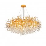 Люстра Droplet Chandelier circle D100 ImperiumLoft 213702-22