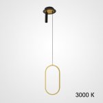 Подвесной светильник STRING D Black 3000К ImperiumLoft 213729-26