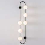 Настенное бра HOOP WALL H115 Black ImperiumLoft 213737-26