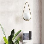 Подвесной светильник HOOP DROP Brass ImperiumLoft 213739-26