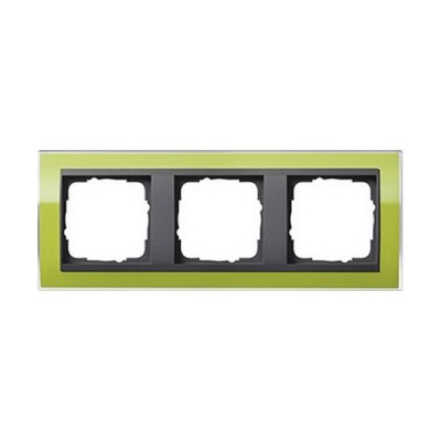 Gira EV CL Зеленый/антрацит Рамка 3-ая (G213748)