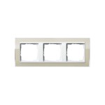 Gira EV CL Песочный/Бел Рамка 3-ая (G213773)