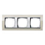Gira EV CL Песочный/Алюминий Рамка 3-ая (G213776)