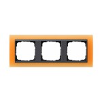 Gira EV Матово-оранжевый/антрацит Рамка 3-ая (G21387)