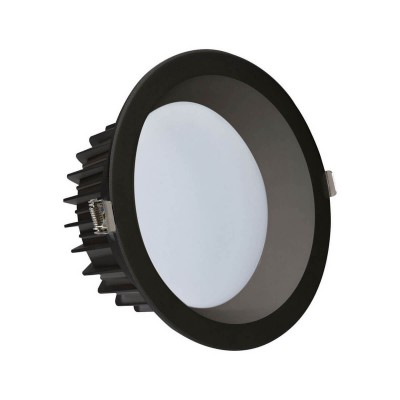 Светильник встраиваемый черный d11,8 h6 Led 7W (4000K) Kink light 2139,19