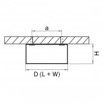 Светильник накладной светодиодный Lightstar 213921 Zolla