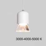 Подвесной светильник ADAR White Трехцветный свет ImperiumLoft 213924-23