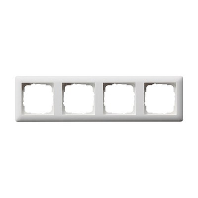 Gira Standard Бел матовый Рамка 4-ая (G21404)