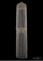 Люстра хрустальная большая Bohemia Ivele 2140/40-200/G