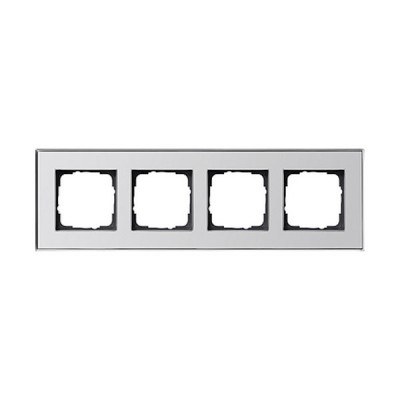 Gira ESP Хром Рамка 4-ая (G21410)