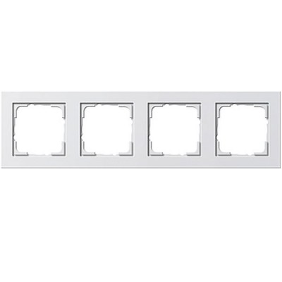 Gira E2 Бел Рамка 4-ая (G21422)