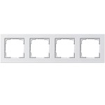 Gira E2 Бел Рамка 4-ая (G21422)