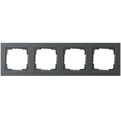 Gira E2 Антрацит Рамка 4-ая (G21423)