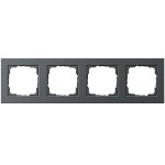 Gira E2 Антрацит Рамка 4-ая (G21423)