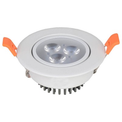 

Светильник встраиваемый белый d10,5 h7 Led 7W (4000K) Kink light 2143, 2143