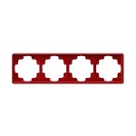 Gira S-Color Красный Рамка 4-ая (G21443)