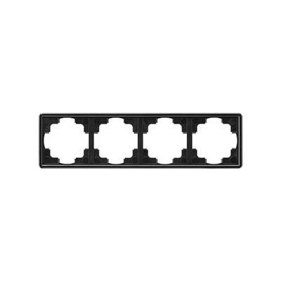 Gira S-Color Черный Рамка 4-ая (G21447)