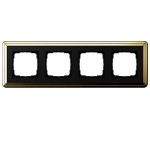 Gira ClassiX Латунь/Черный Рамка 4-ая (G214632)