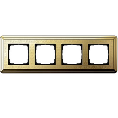 Gira ClassiX Art Латунь/Латунь Рамка 4-ая (G214671)