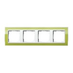 Gira EV CL Зеленый/Бел Рамка 4-ая (G214743)