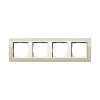 Gira EV CL Песочный/Крем глянц Рамка 4-ая (G214771)