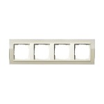 Gira EV CL Песочный/Крем глянц Рамка 4-ая (G214771)