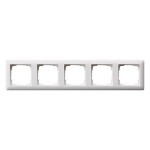 Gira Standard Бел матовый Рамка 5-ая (G21504)