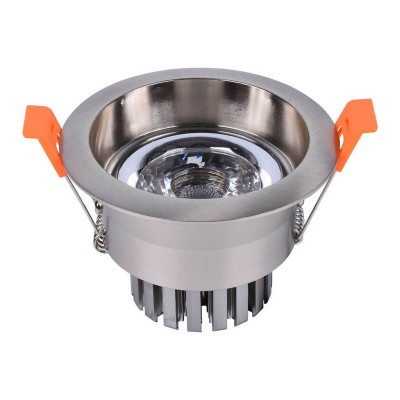 Светильник встраиваемый хром d9 h7 Led 7W (4000K) Kink light 2152,02