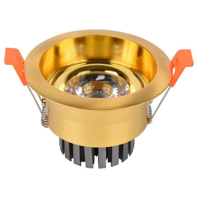 Светильник встраиваемый золотой d9 h7 Led 7W (4000K) Kink light 2152,33 Светильник встраиваемый золотой d9 h7 Led 7W (4000K) Kink light 2152,33