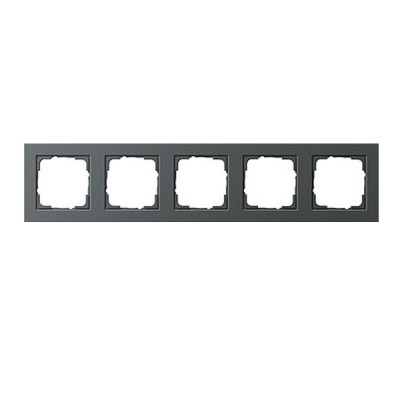 Gira E2 Антрацит Рамка 5-ая (G21523)