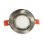 Светильник встраиваемый хром d9 h6,5 Led 7W (4000K) Kink light 2154,02