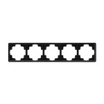 Gira S-Color Черный Рамка 5-ая (G21547)