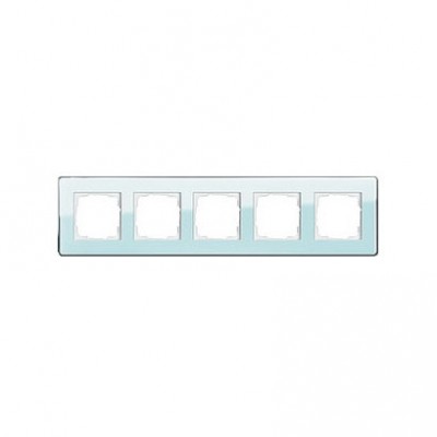 Gira ESP Glass "C" Салатовое стекло Рамка 5-ая (G215518)