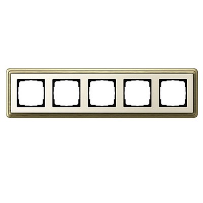 Gira ClassiX Бронза/Кремовый Рамка 5-ая (G215623)
