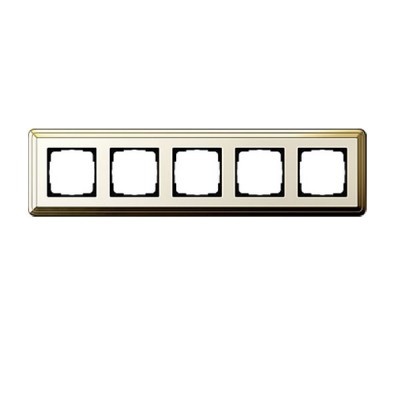 Gira ClassiX Латунь/Кремовый Рамка 5-ая (G215633)