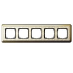 Gira ClassiX Art Латунь/Кремовый Рамка 5-ая (G215673)