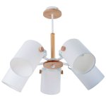 Светильник "Эйри" 5хЕ27х60Вт белый 216-711-25