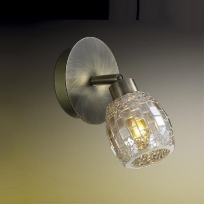

Светильник Odeon light 2166/1W Glosse бронза