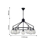 Подвесная люстра Favourite 2169-7P Cirque