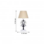 Настольный светильник Favourite 2174-1T Laurel black