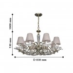 Люстра подвесная Favourite 2175-8P Crown